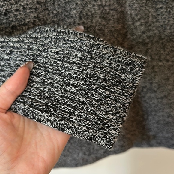 JONES NEW YORK | Women's Black 3/4 Sleeve High Low Sweater - Picture 7 of 13